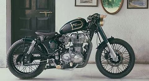 Custom Royal Enfield Bobber